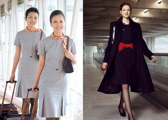 Aeromo?as de diversos países mostram estilos diferentes