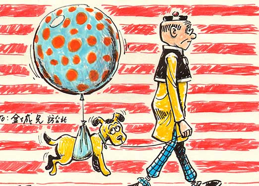 Exposi??o de banda desenha e anima??o em Guangdong desperta saudades da infancia