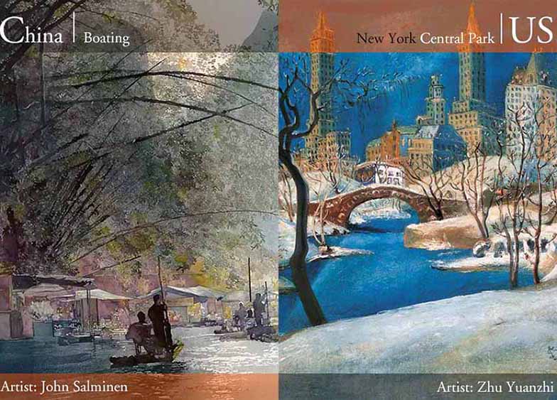 China e EUA “pintam” uns aos outros