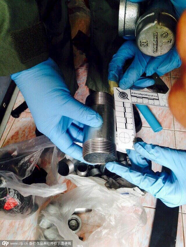 Encontradas evidências em casa do suspeito da explos?o em Bancoque