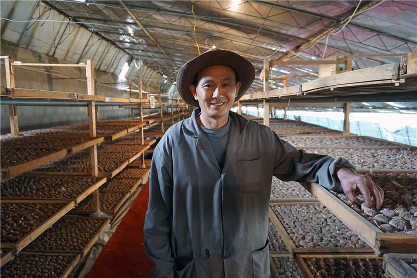 Rostos felizes no Tibete