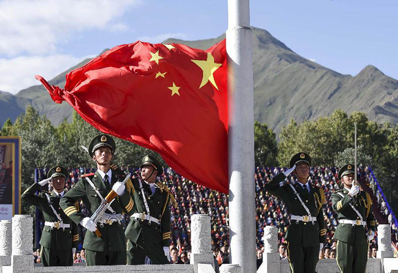 China celebra o 50o aniversário da autonomia do Tibete