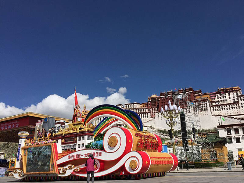 China celebra o 50o aniversário da autonomia do Tibete