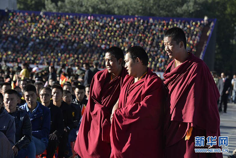 China celebra o 50o aniversário da autonomia do Tibete