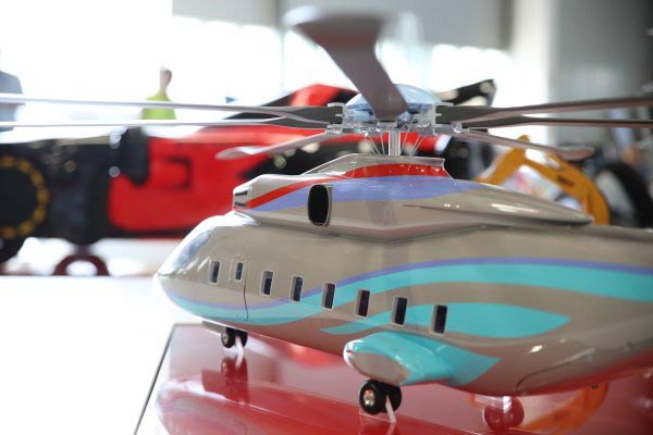 Estreia-se na China helicóptero pesado de fabrico sino-russa