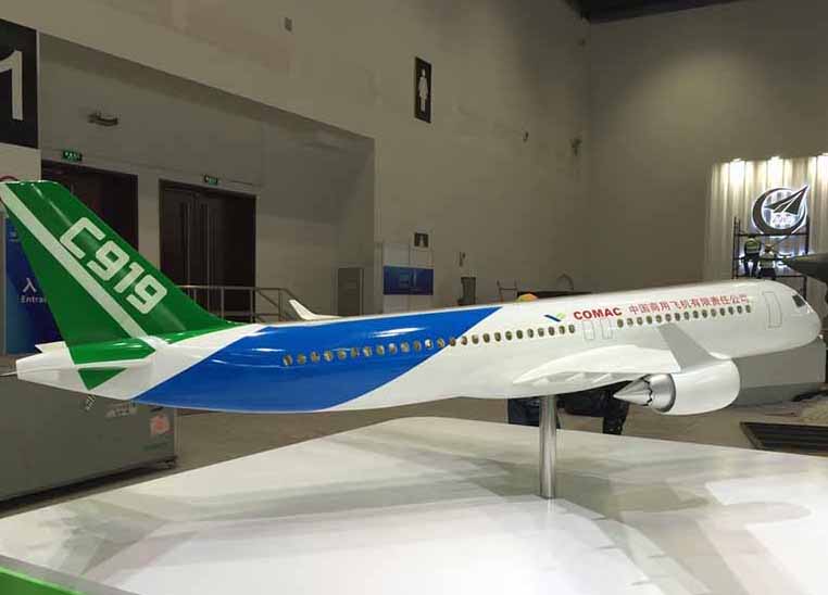 Avi?o C919 fabricado pela China realizará voo de teste no final deste ano