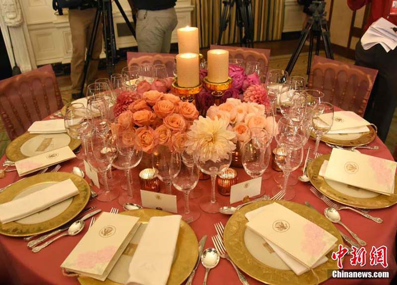 Banquete de estado para Xi Jinping será caracterizado por uma fus?o de culinária americana com sabores chineses