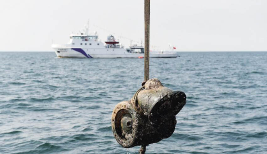 Arqueólogos chineses próximos de descobrir a identidade de navio naufragado há mais de um século