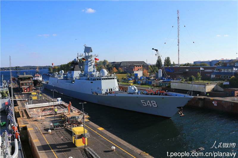 Marinha chinesa irá visitar Portugal