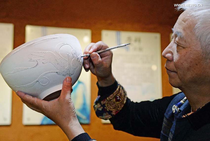 Exibi??o de patrim?nios culturais intangíveis é realizada no leste da China