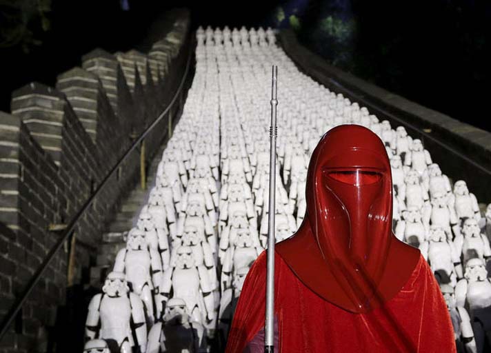 500 "stormtroopers" invadem a Grande Muralha