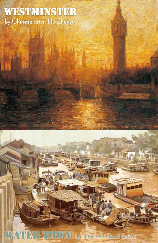 China e Reino Unido pela perspetiva dos seus pintores