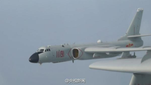 For?a aérea chinesa realiza exercícios militares