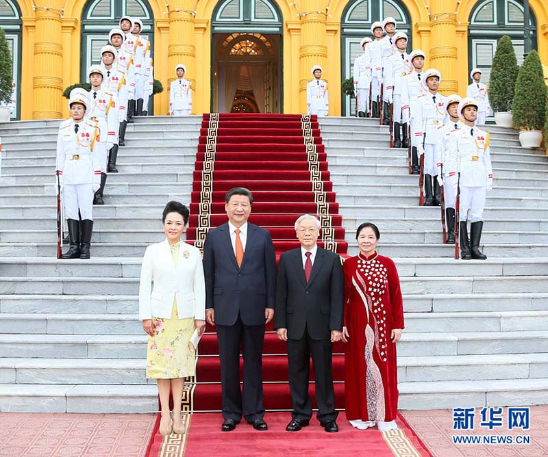 Xi Jinping se reúne com secretário-geral do Partido Comunista do Vietn?