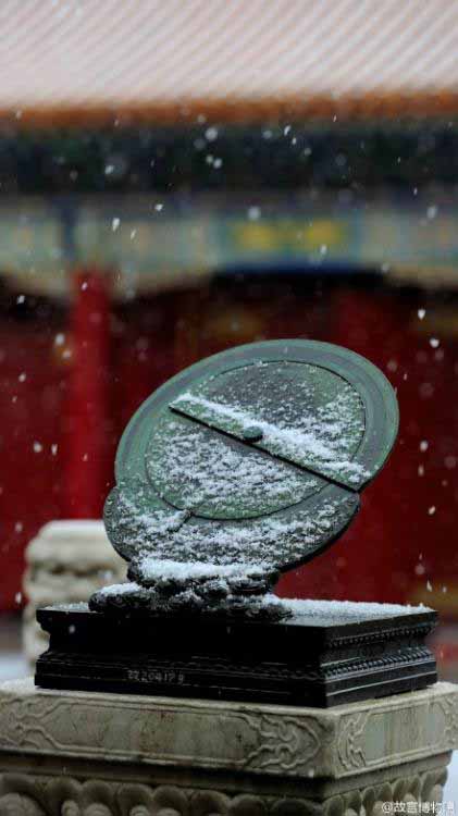 Cidade Proíbida coberta de neve