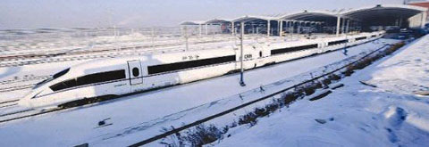 Novo trem-bala chinês é projetado para resistir a condi??es naturais extremas