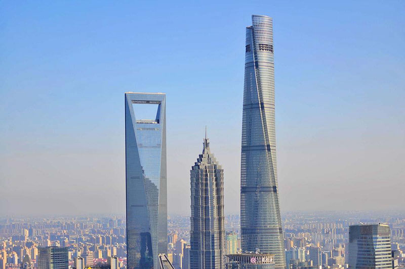 Cofre privado do edifício mais alto da China custa 1,5 milh?es de yuans por metro quadrado