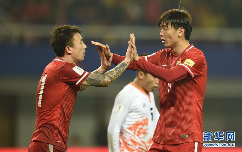 Sele??o masculina de futebol da China vence But?o
