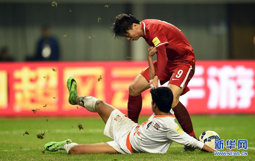 Sele??o masculina de futebol da China vence But?o