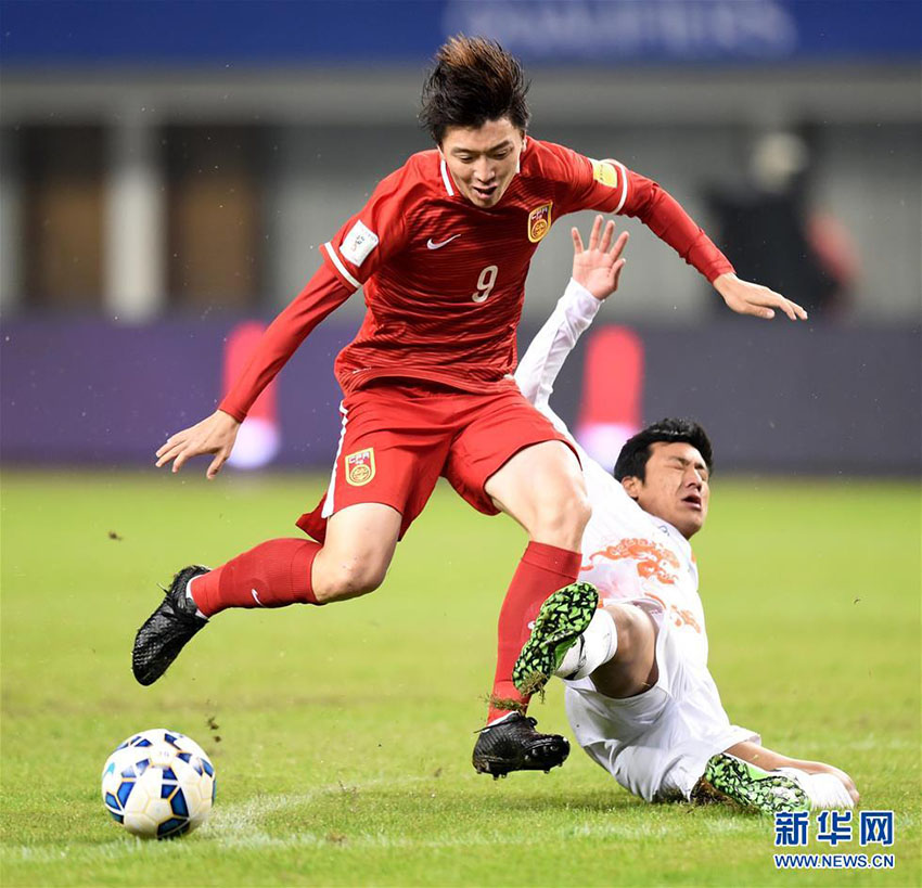 Sele??o masculina de futebol da China vence But?o