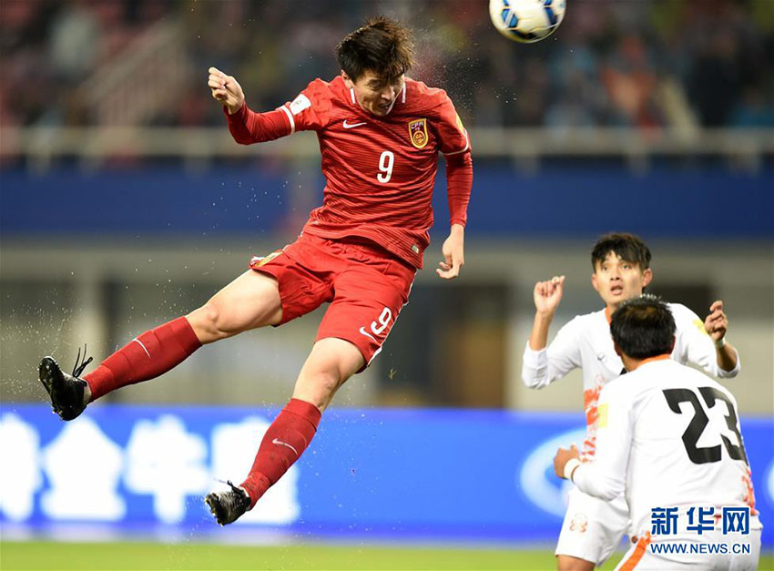 Sele??o masculina de futebol da China vence But?o