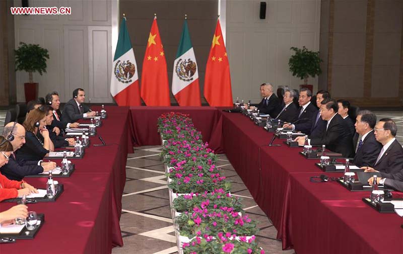 Rela??es sino-mexicanas cada vez mais profundas