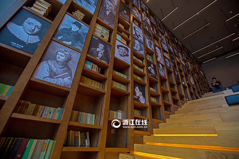 Biblioteca que mais se parece com uma exposi??o de arte é inaugurada em Wuzhen