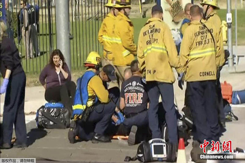 Tiroteio nos EUA deixa pelo menos 14 mortos