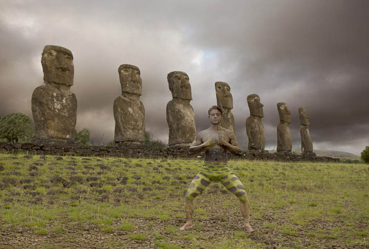 Artista coloca locais famosos sob um nova perspetiva　