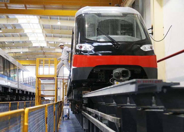 Primeira ferrovia de levita??o magnética de média e baixa velocidade da China entra em fase de testes 