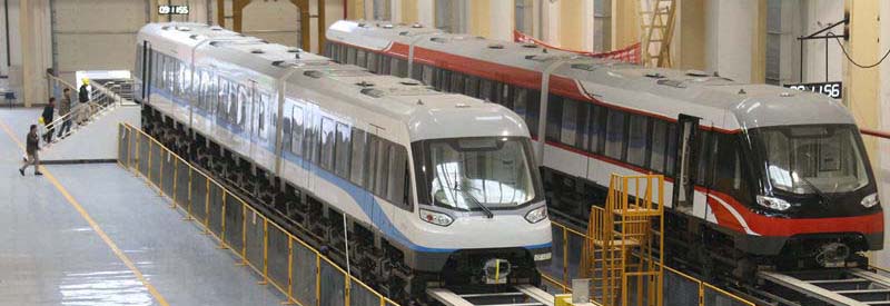 Primeira ferrovia de levita??o magnética de média e baixa velocidade da China entra em fase de testes