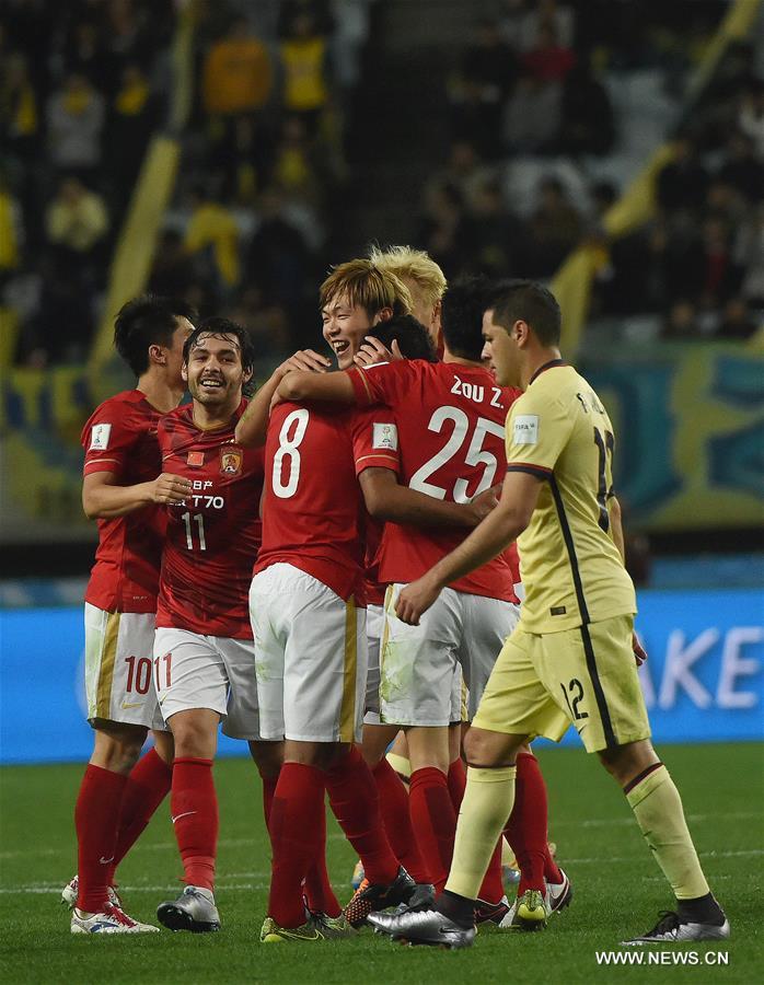 Mundial de Clubes: Guangzhou Evergrande elimina Club America e avan?a para semifinal