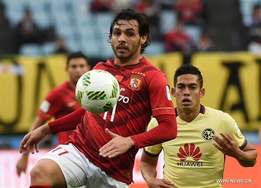 Mundial de Clubes: Guangzhou Evergrande elimina Club America e avan?a para semifinal