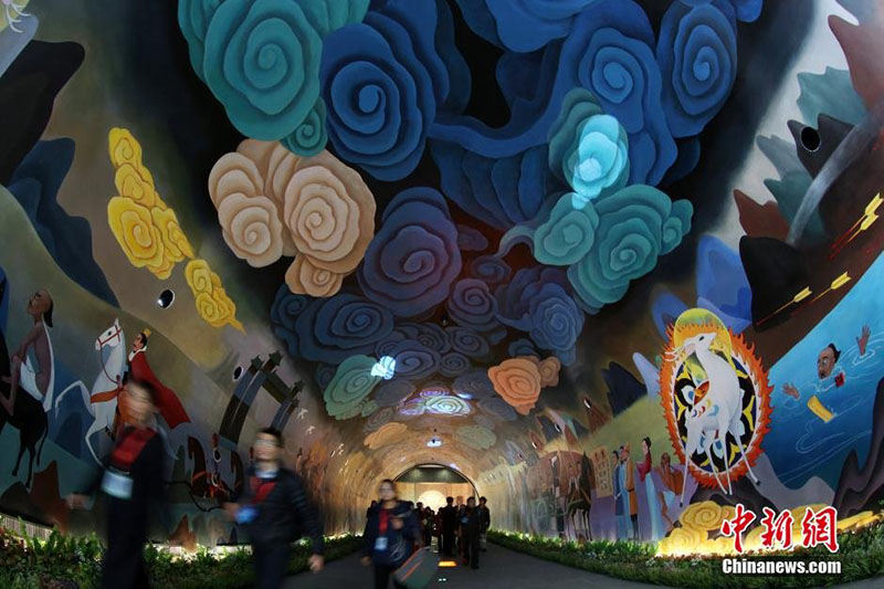 Parque das ruínas da Torre de Esmalte reaberto em Nanquim