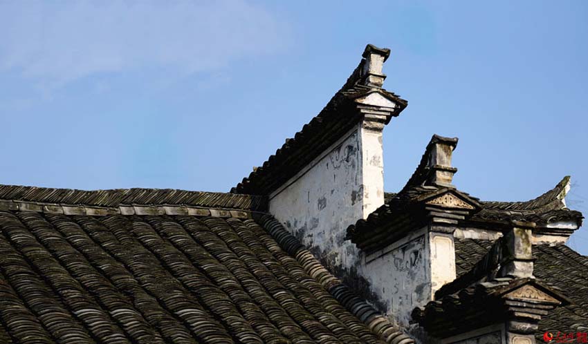 Antiga aldeia do macarr?o na Província de Zhejiang