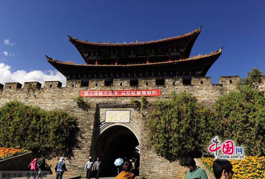 Paisagem encantadora da Cidade Antiga de Dali