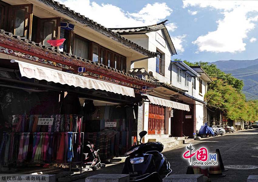 Paisagem encantadora da Cidade Antiga de Dali