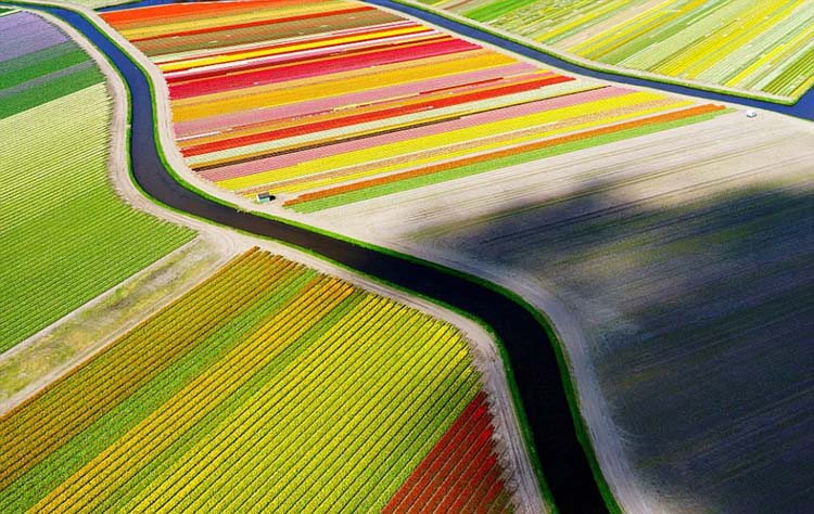 Fotos tiradas por drones mostram beleza do mundo de um angulo diferente