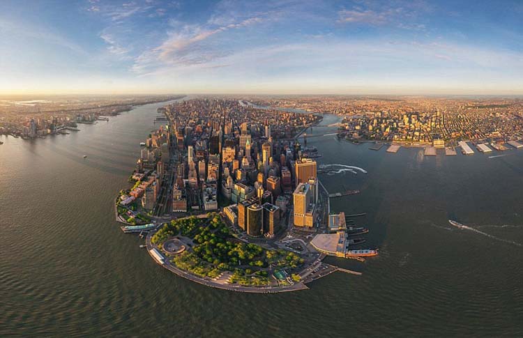 Fotos tiradas por drones mostram beleza do mundo de um angulo diferente