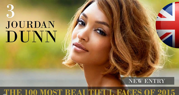 Site publica lista dos 100 rostos mais bonitos de 2015