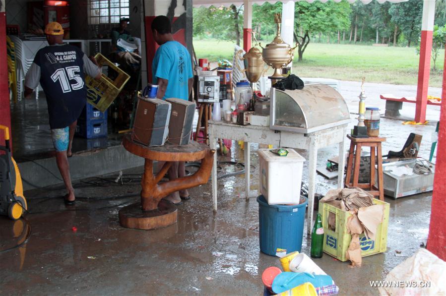 Fortes chuvas inundam cidades de S?o Paulo