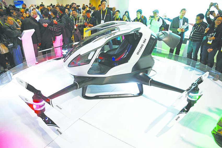 Companhia chinesa lan?a primeiro drone capaz de transportar um passageiro