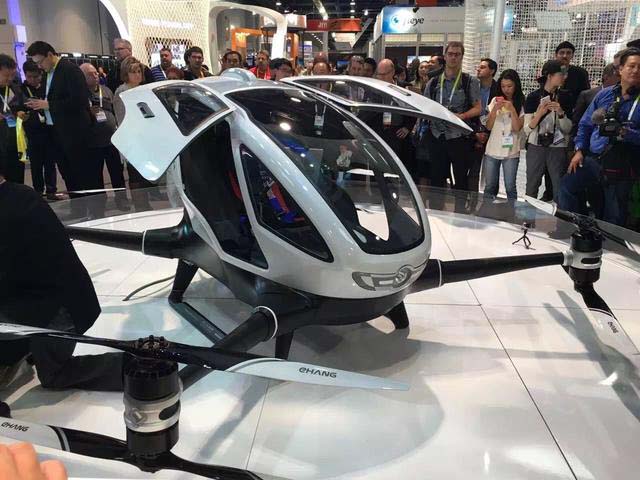 Companhia chinesa lan?a primeiro drone capaz de transportar um passageiro
