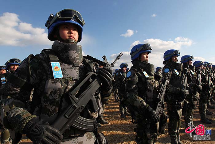 Fotos documentam dia-a-dia do primeiro batalh?o de infantaria chinês de manuten??o da paz no Sud?o do Sul