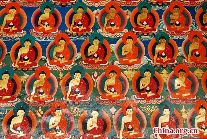 Mosteiro Tashilhunpo no Tibete