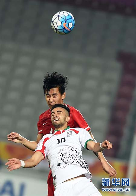 Equipe chinesa de futebol n?o se classifica para os Jogos Olímpicos do Rio