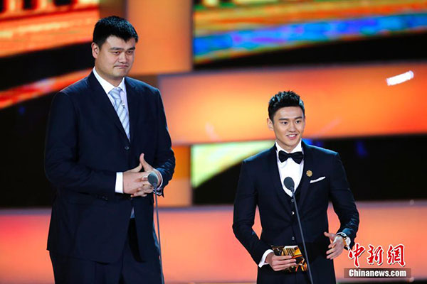 Ning Zetao e Liu Hong nomeados atletas chineses do ano
