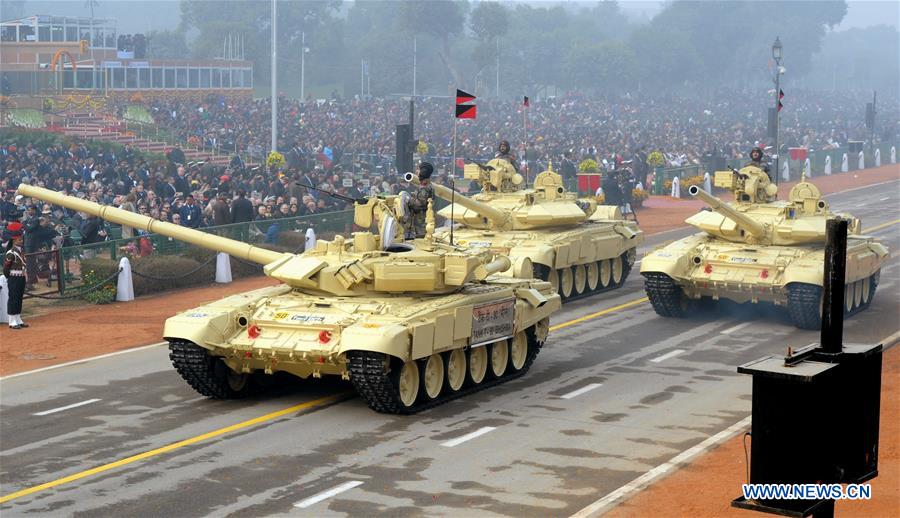 índia realiza parada militar no Dia da República