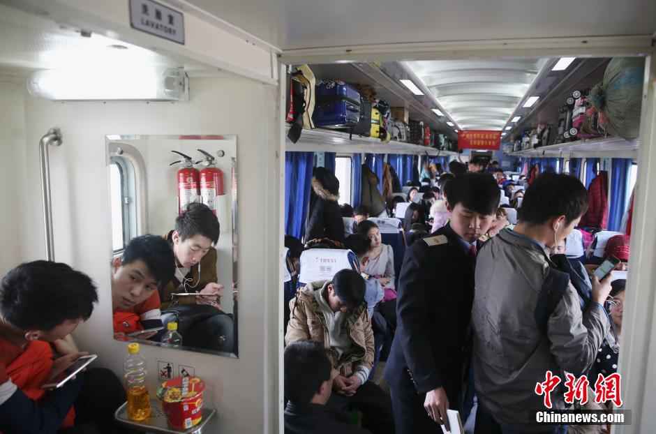 “Xiaonian” marcado pela grande desloca??o de pessoas