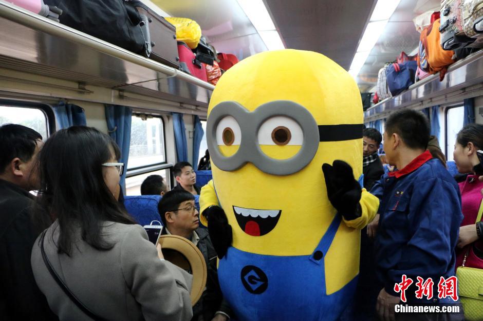 “Xiaonian” marcado pela grande desloca??o de pessoas